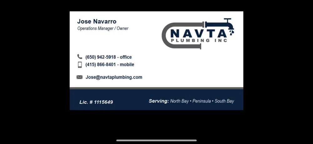 Slide of Navta Plumbing
