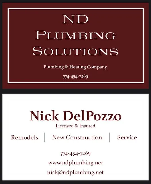 Slide of ND Plumbing Solutions
