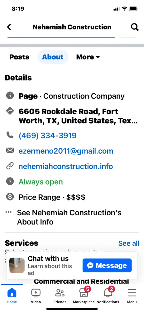 Slide of Nehemiah Construction