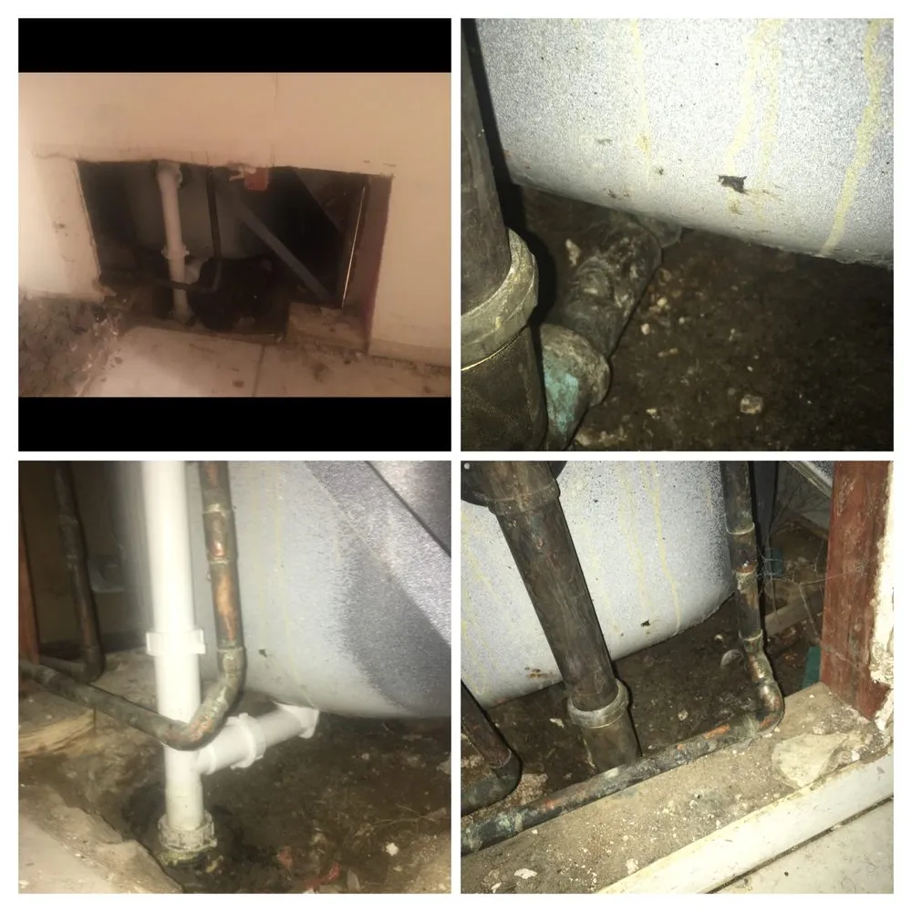 Slide of Neighbor Plumbing