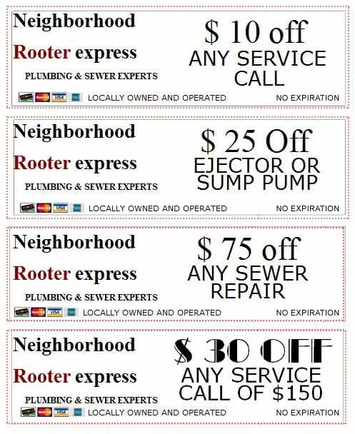 Slide of Neighborhood Rooter Express