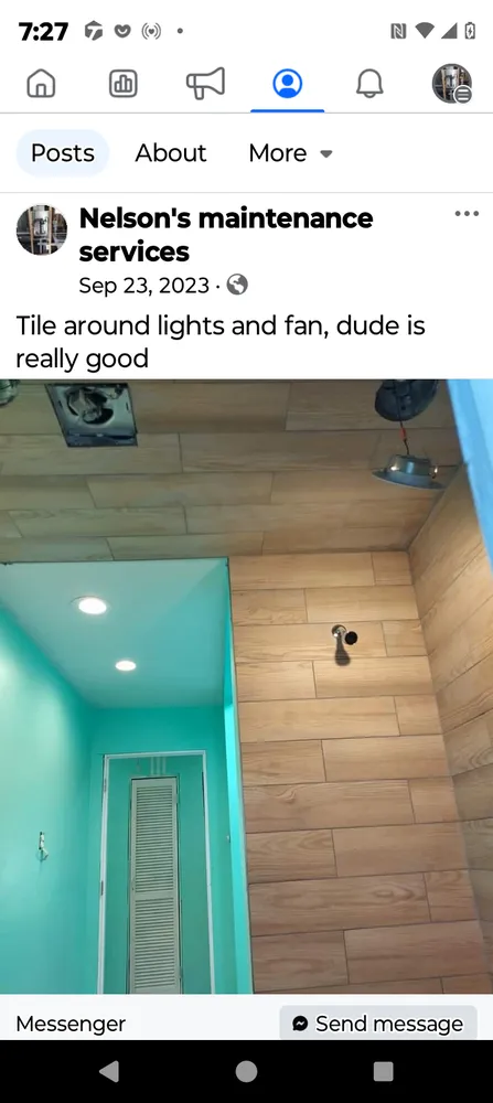 Slide of Nelson's Maintenance Services