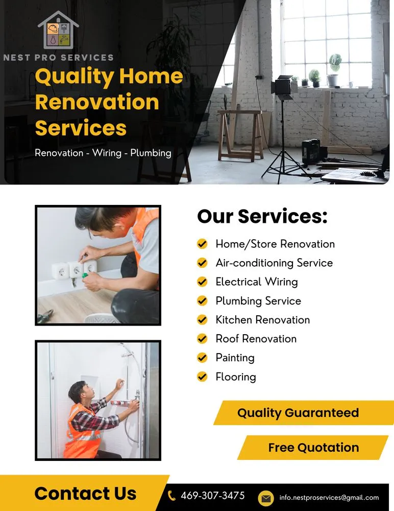 Slide of Nest Pro Services