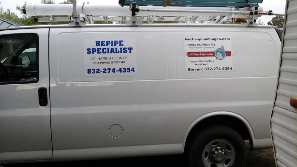 Slide of Nettles Plumbing Company