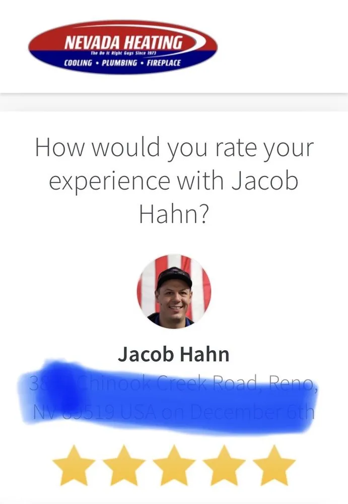 Affordable water heater service in Spanish Springs, NV by Nevada Heating