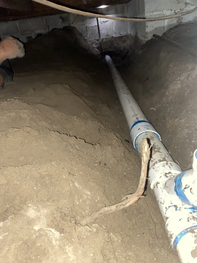 Slide of New And Old Plumbing