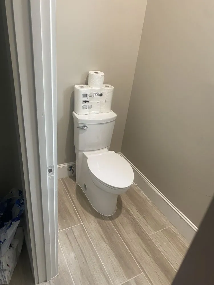 Slide of New And Old Plumbing