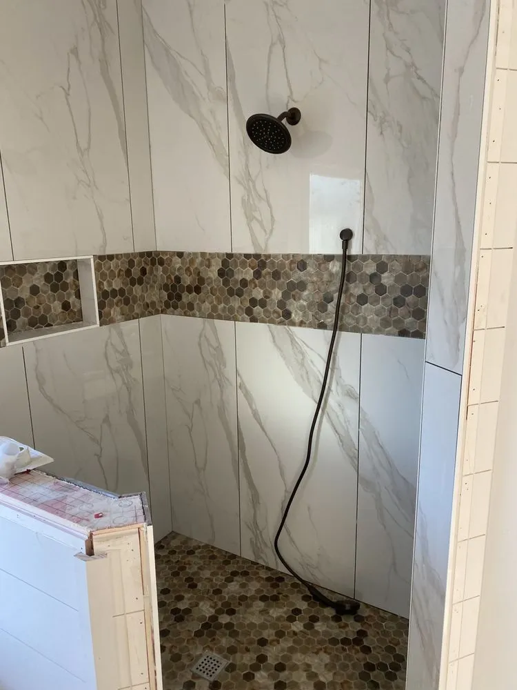 Slide of New And Old Plumbing