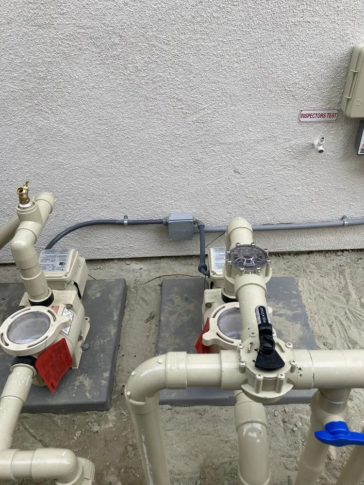 Slide of New Coast Pool Plumbing