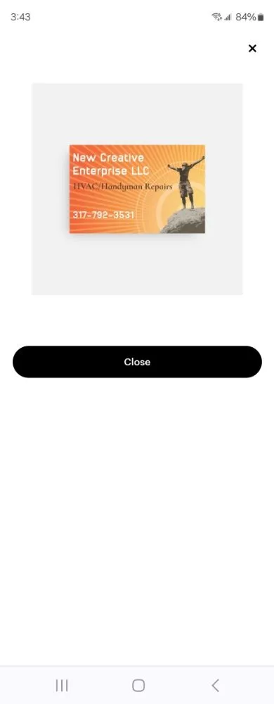 Slide of New Creative Enterprise