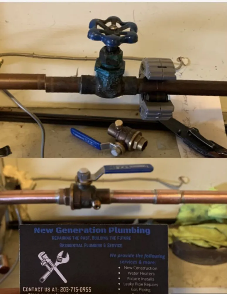 Slide of New Generation Plumbing