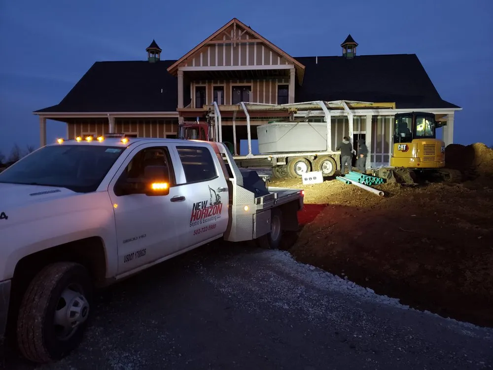 Slide of New Horizon Septic & Excavating