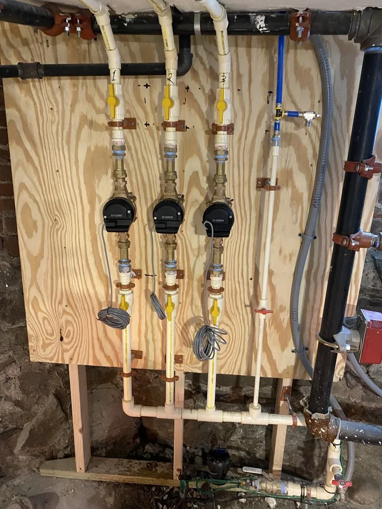 Slide of New House Plumbing