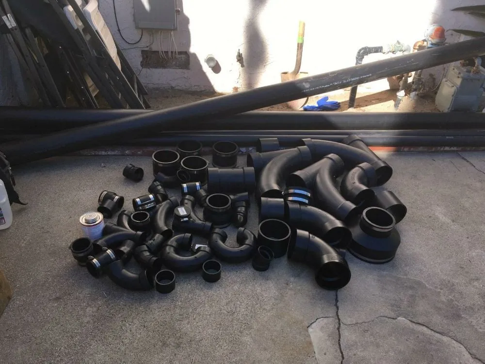 Slide of New Line Plumbing and Rooter