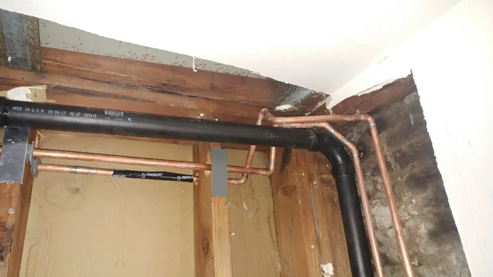 Slide of New Line Plumbing and Rooter