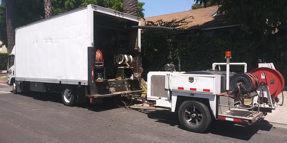 Slide of New Line Plumbing and Rooter