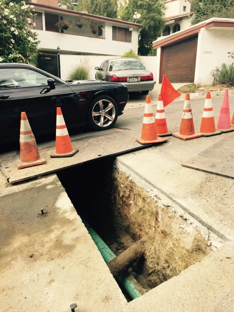 Slide of New Pipe Plumbing & Rooter