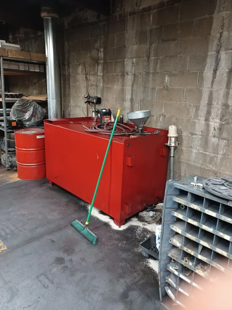 Slide of New World Oil Tank Removal