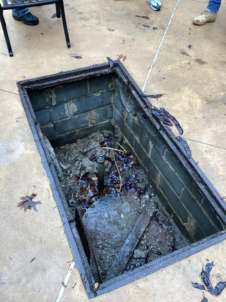 Slide of New World Oil Tank Removal