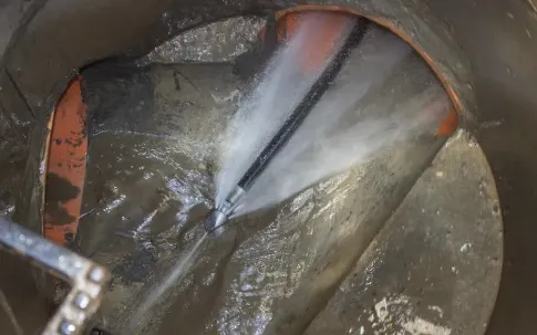 Slide of New York Drain Restoration