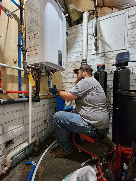 Slide of Newark Water Heaters & Drains