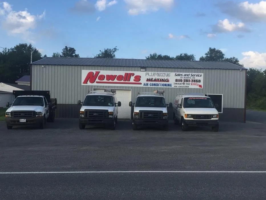 Expert drain cleaning experts serving Saint Marys, PA - Newell's Plumbing Heating & Air Conditioning