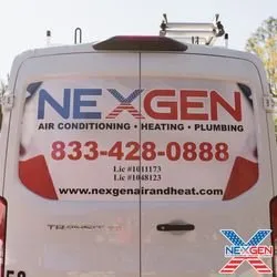 Slide of NexGen HVAC & Plumbing