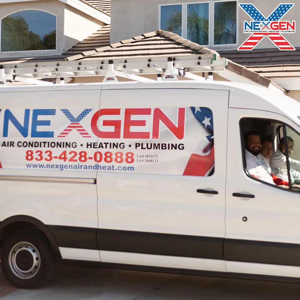 Slide of NexGen HVAC & Plumbing