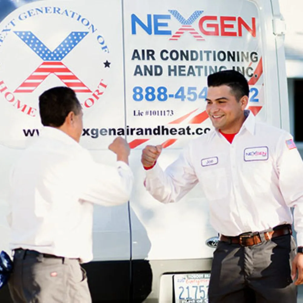 Slide of NexGen HVAC & Plumbing