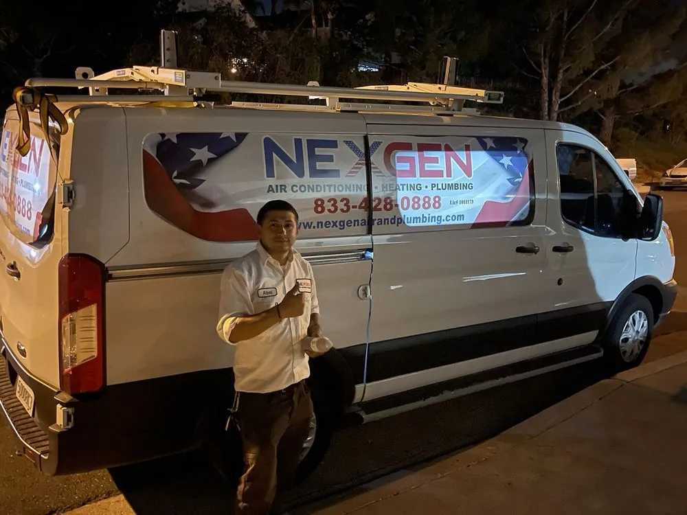 Slide of NexGen HVAC & Plumbing