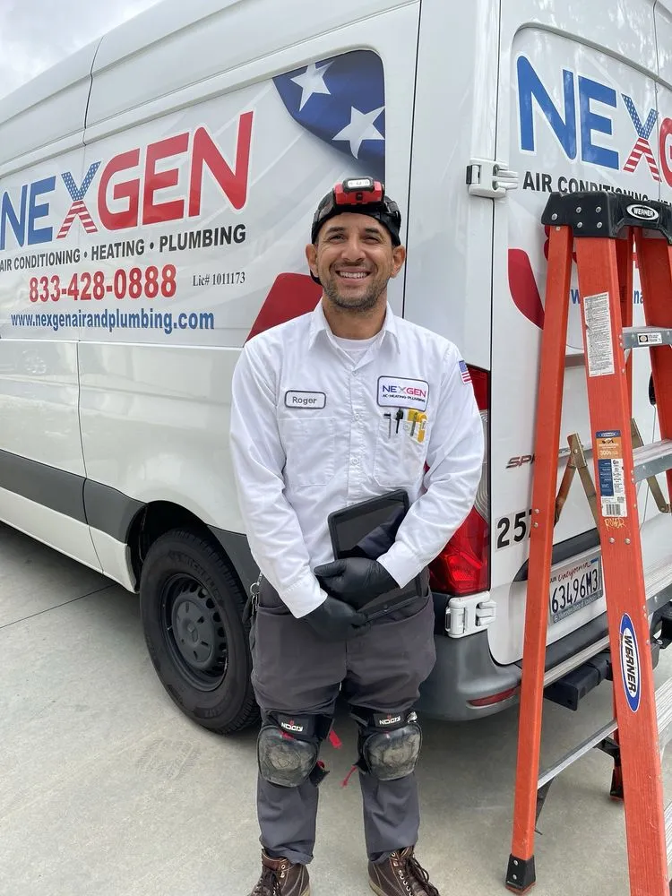 Slide of NexGen HVAC & Plumbing