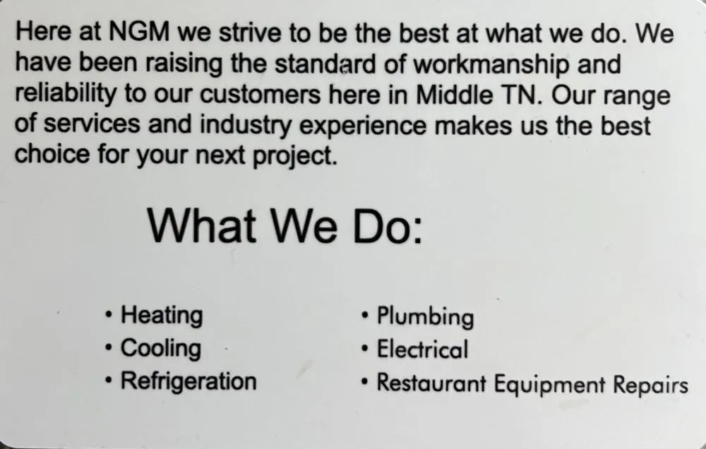 Emergency pipe repair in Hermitage, TN by Next Generation Mechanical