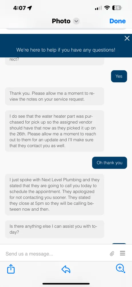 Slide of Next level plumbing