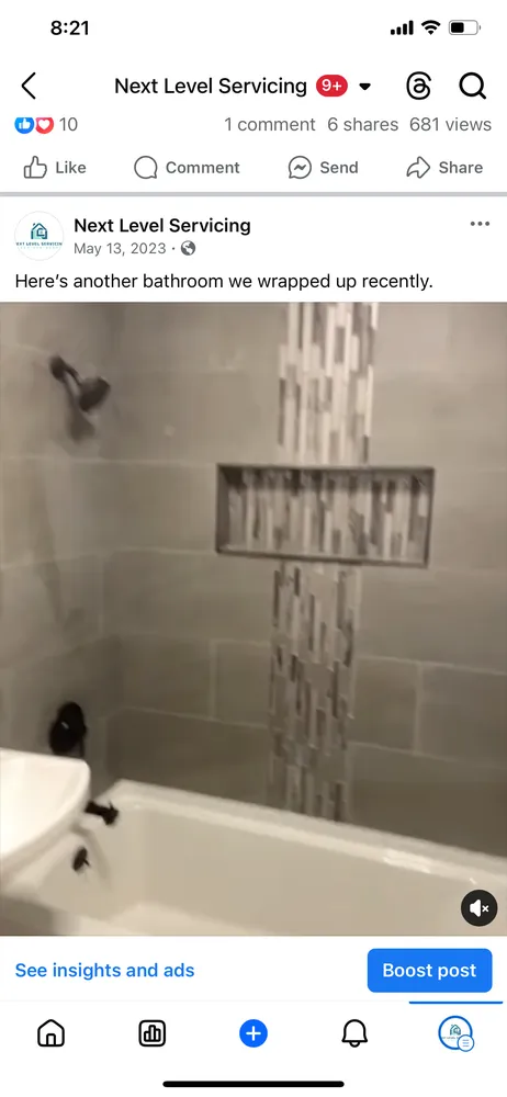 Slide of Next Level Servicing