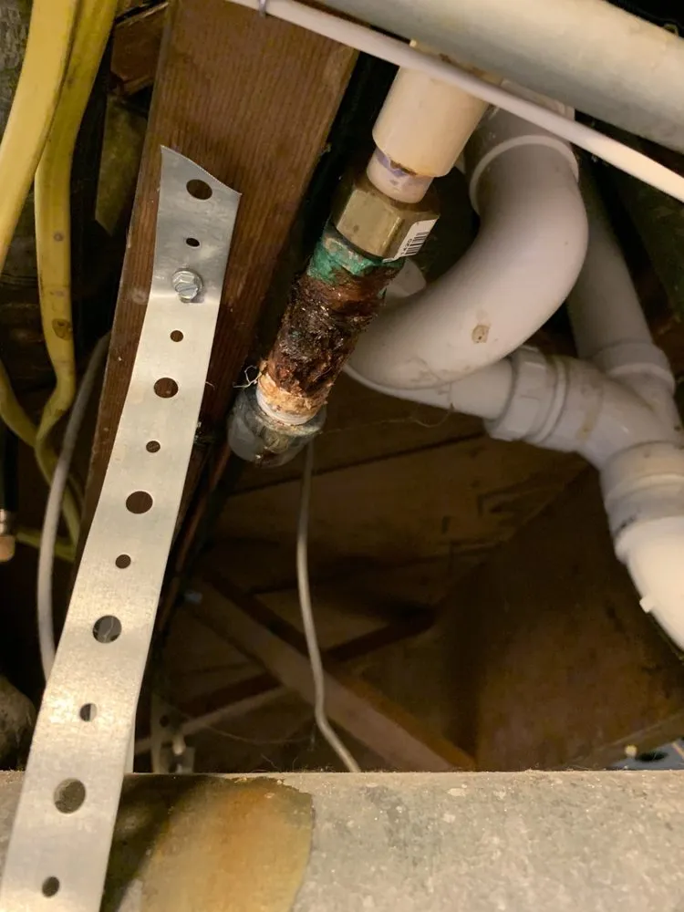 Slide of Nice and Neat Plumbing