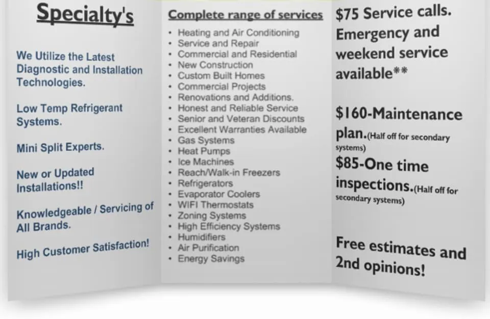 Slide of Nichols Mechanical