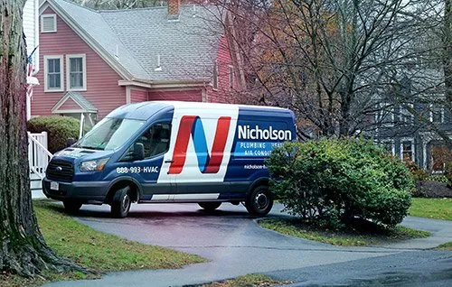 Expert water heater service for homes in Holliston, MA by Nicholson Plumbing, Electrical, Heating, and Air Conditioning