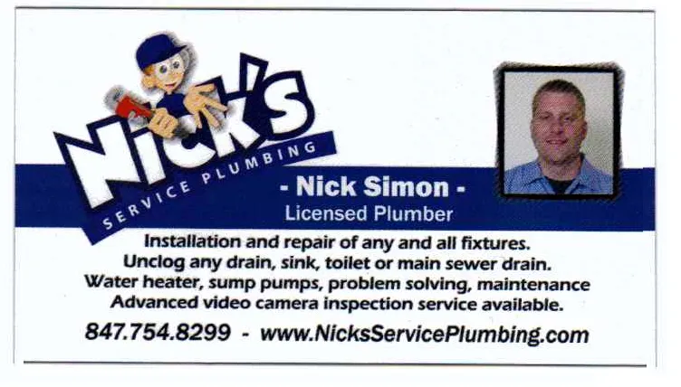 Slide of Nick's Residential Service Plumbing Inc.
