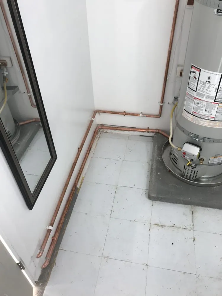 Slide of Nimos plumbing