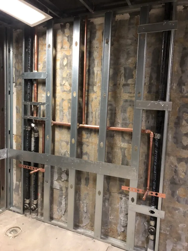 Slide of Nimos plumbing