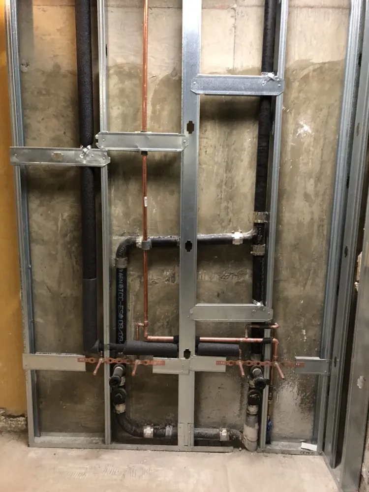 Slide of Nimos plumbing