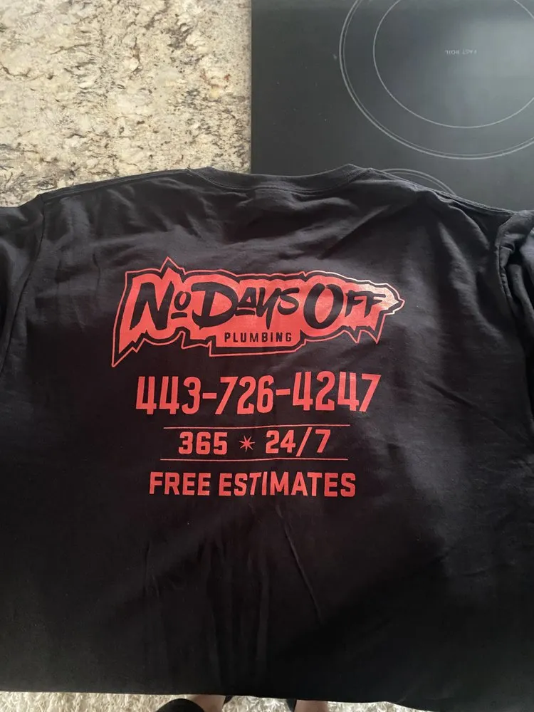 Slide of No Days Off Plumbing