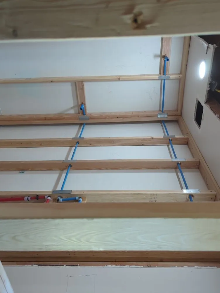 Slide of No Limit Plumbing