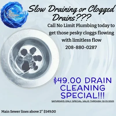 No Limit Plumbing Logo