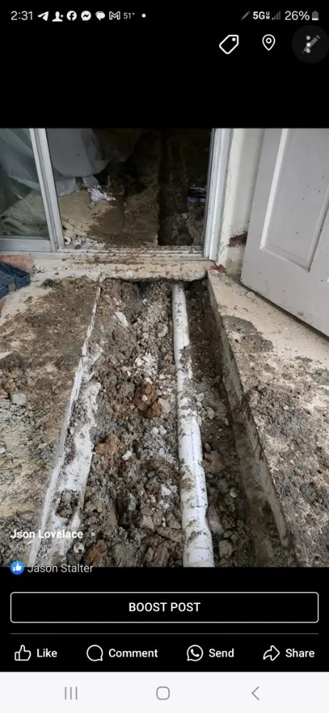 Slide of No Problem Plumbing