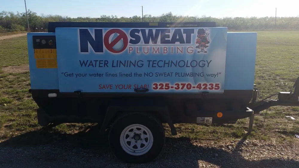 Slide of No Sweat Plumbing