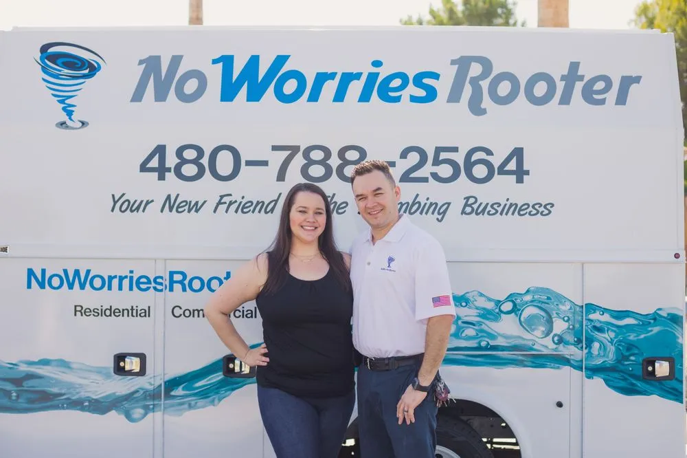 Slide of No Worries Rooter