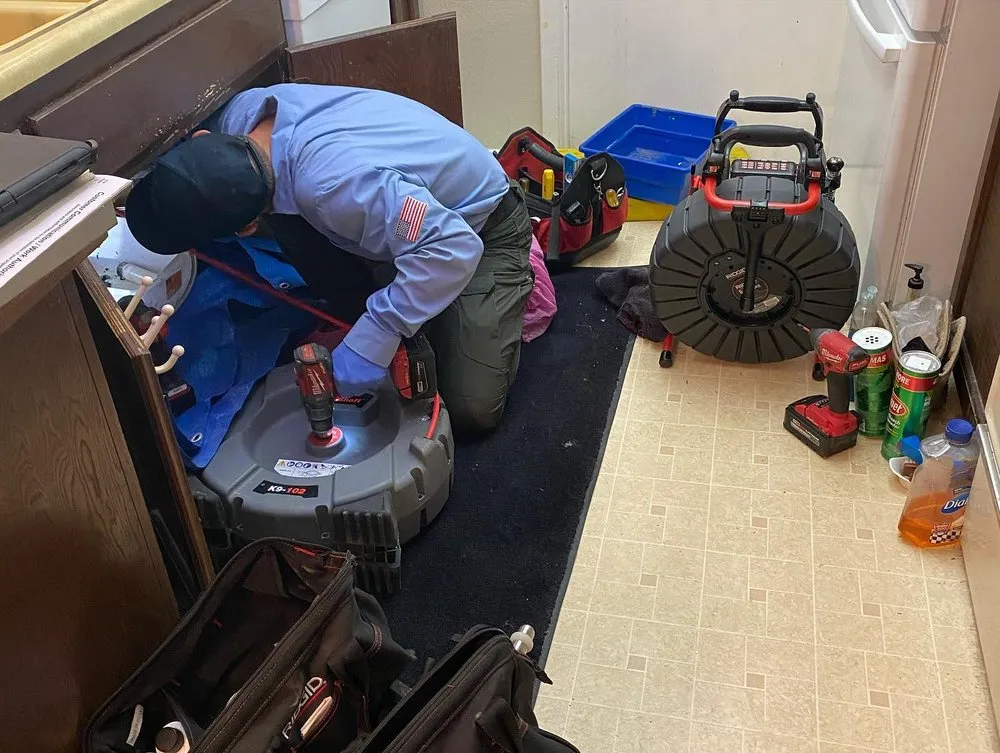 Slide of No Worries Rooter