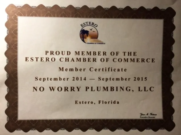Slide of No Worry Plumbing