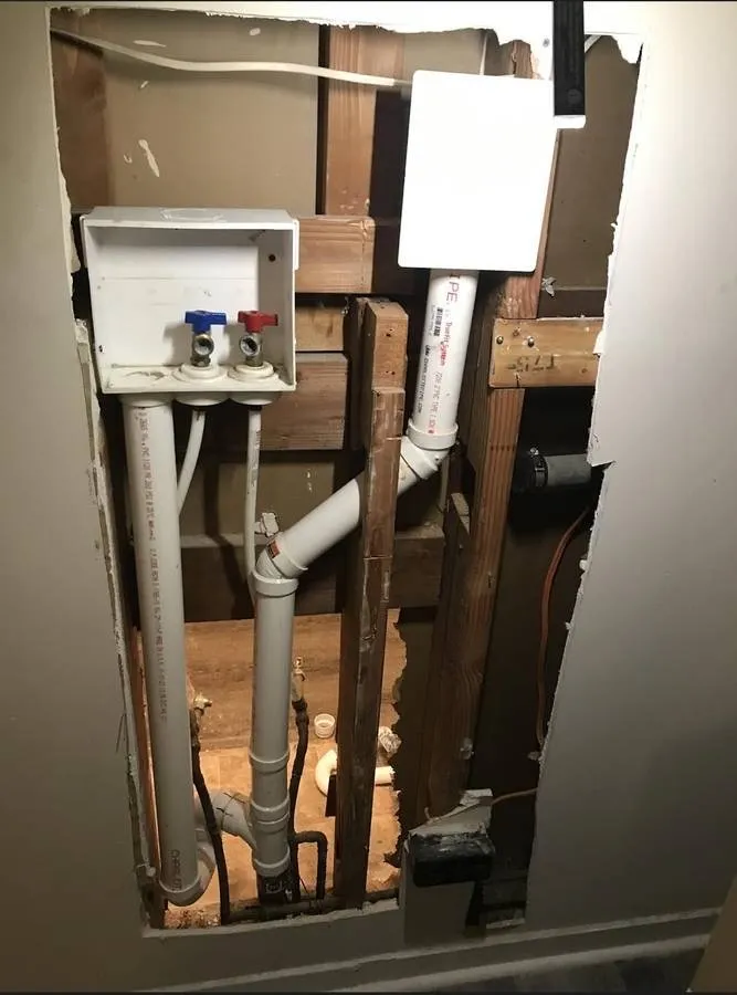 Slide of Noah’s plumbing